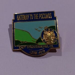 BPOE Elks Lodge 319 East Stroudsburg, PA Lapel Pin